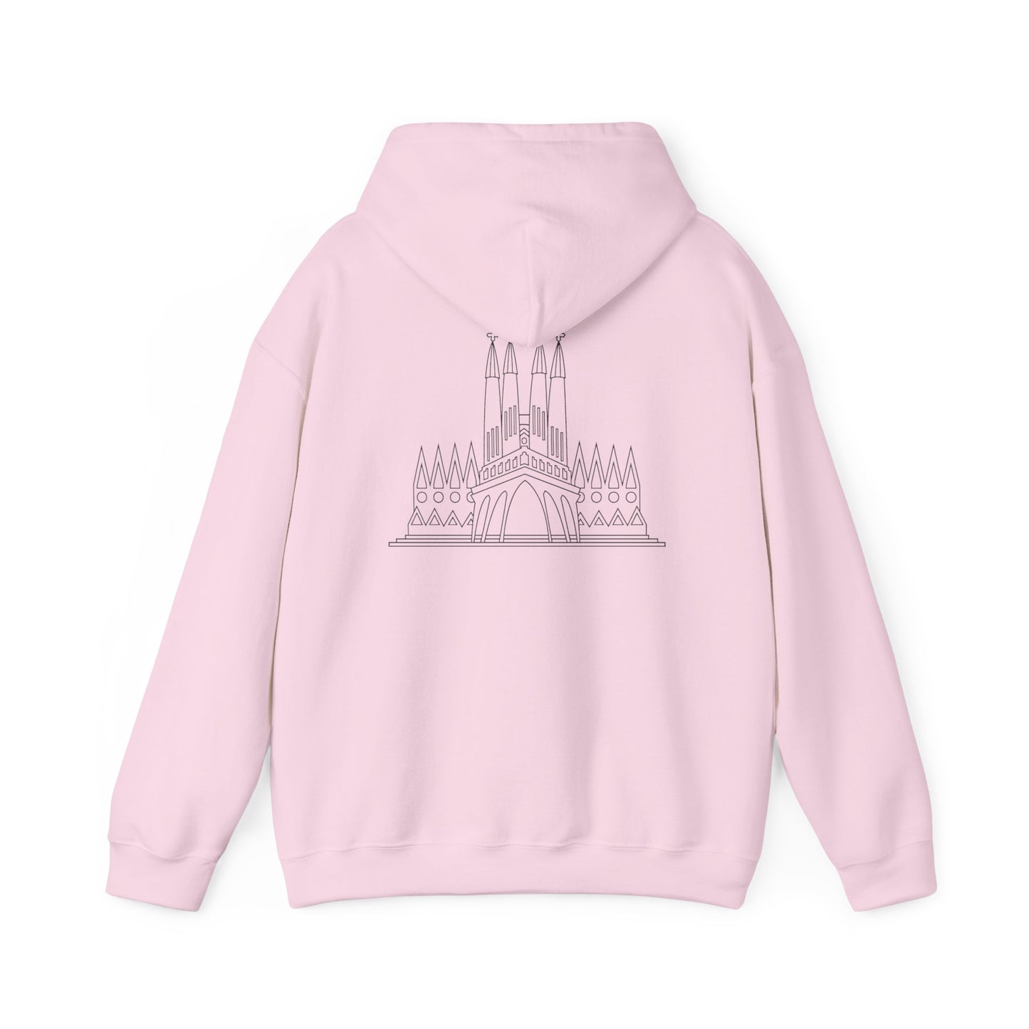 Unisex Barcelona Hooded Sweatshirt