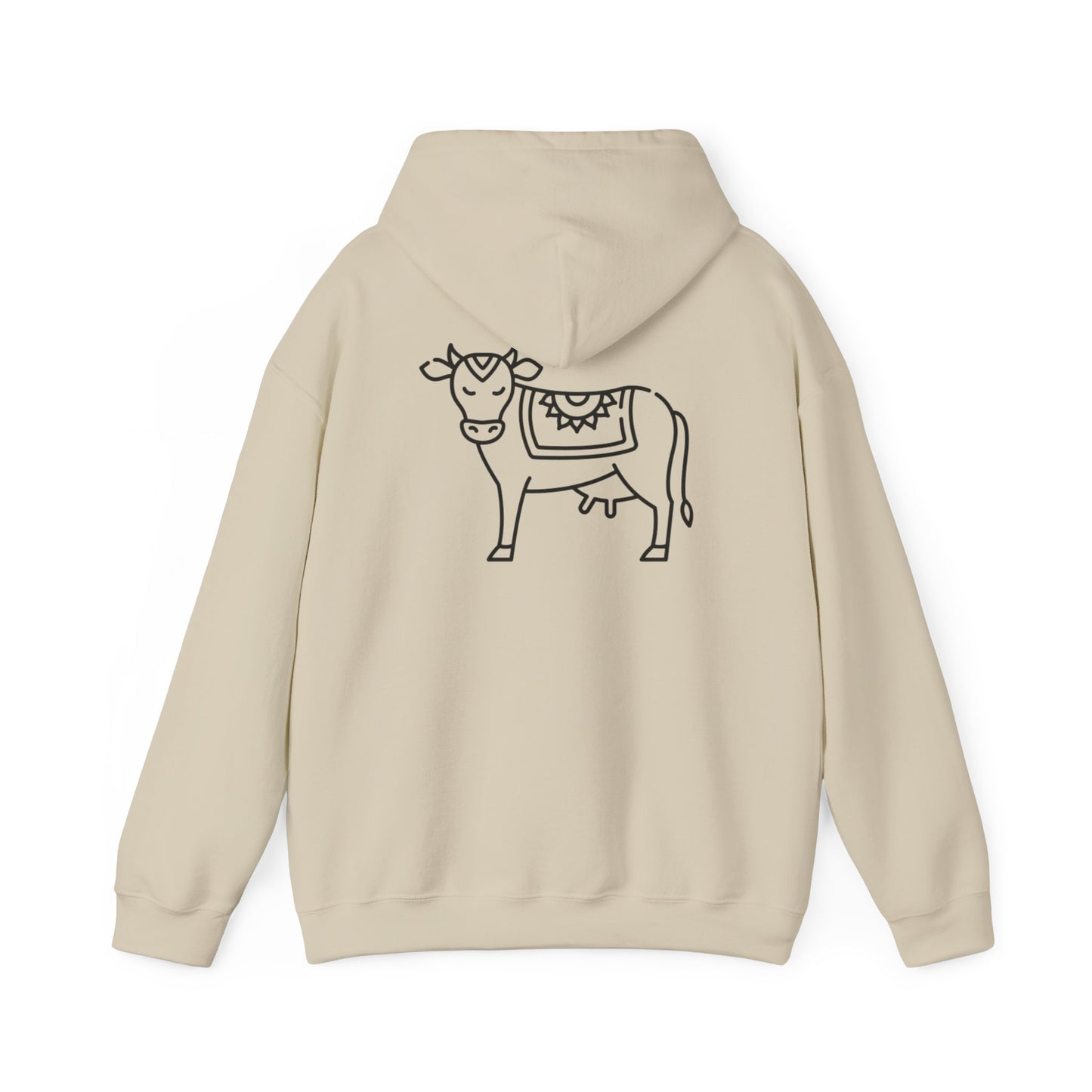 Unisex Cow Hooded Sweatshirt