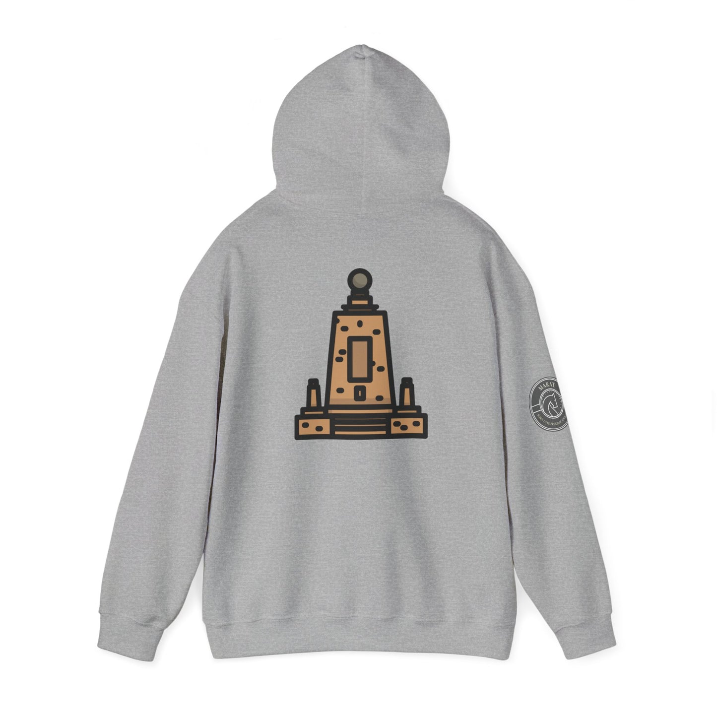 Unisex Middle of the World Hooded Sweatshirt