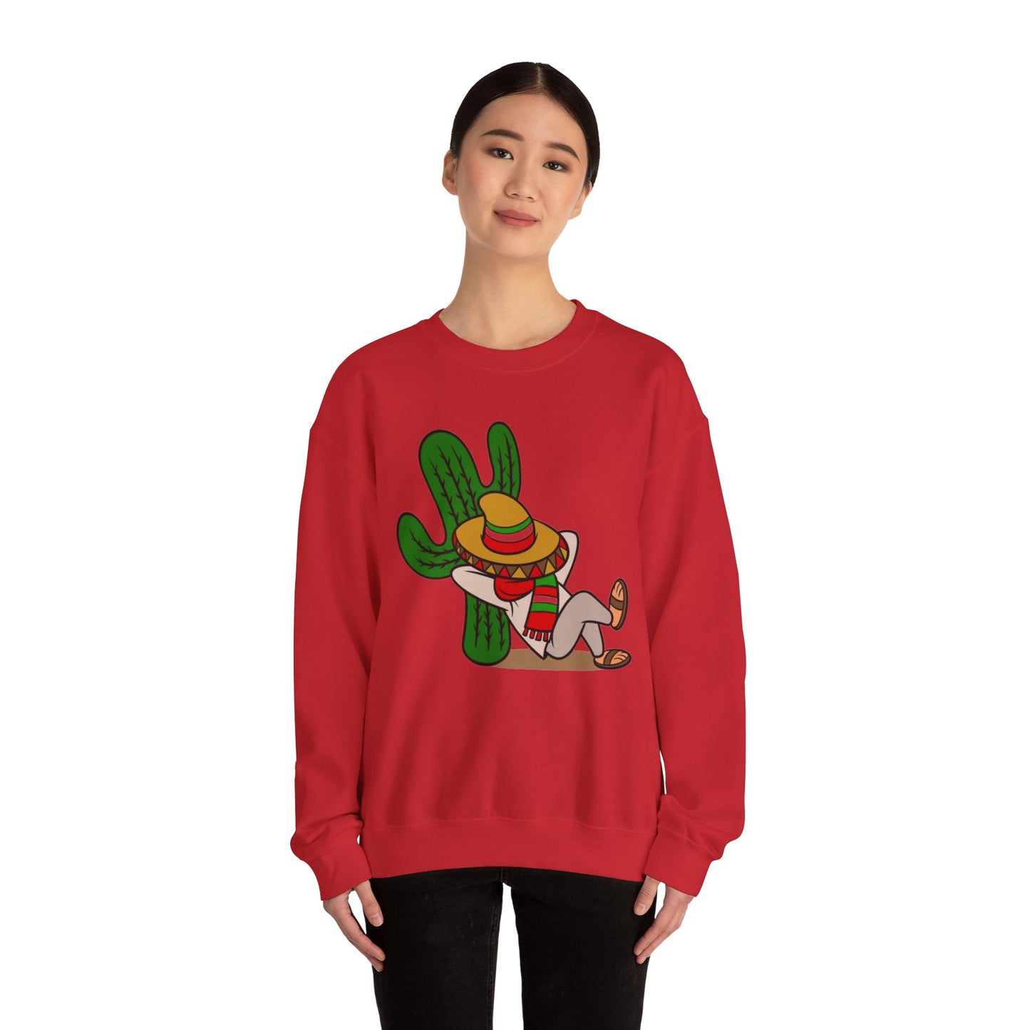 Unisex Mexican Man Crewneck Sweatshirt