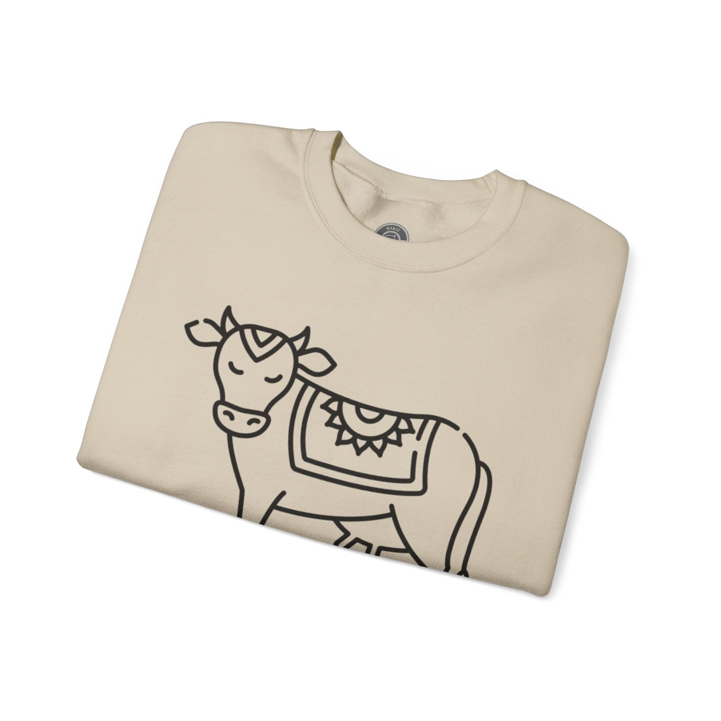 Unisex Cow Crewneck Sweatshirt