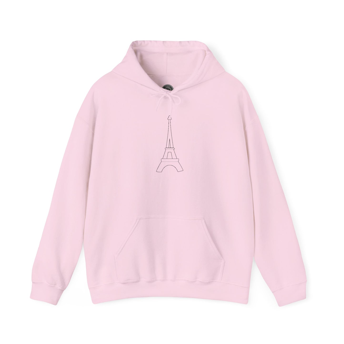 Unisex Paris Hooded Sweatshirt