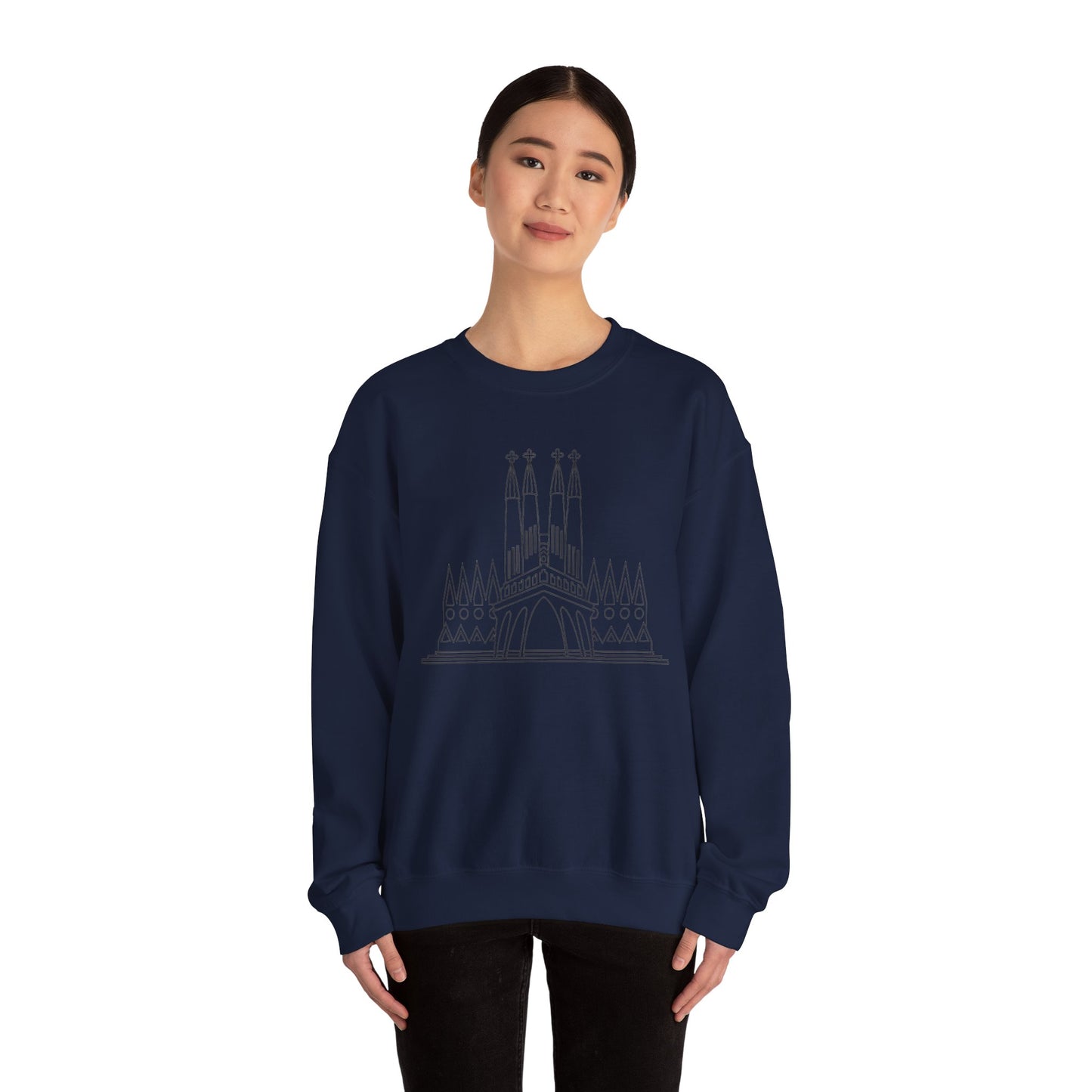 Unisex Barcelona Crewneck Sweatshirt