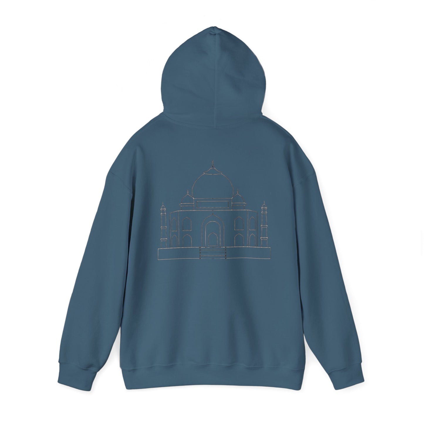 Unisex Taj Mahal Hooded Sweatshirt