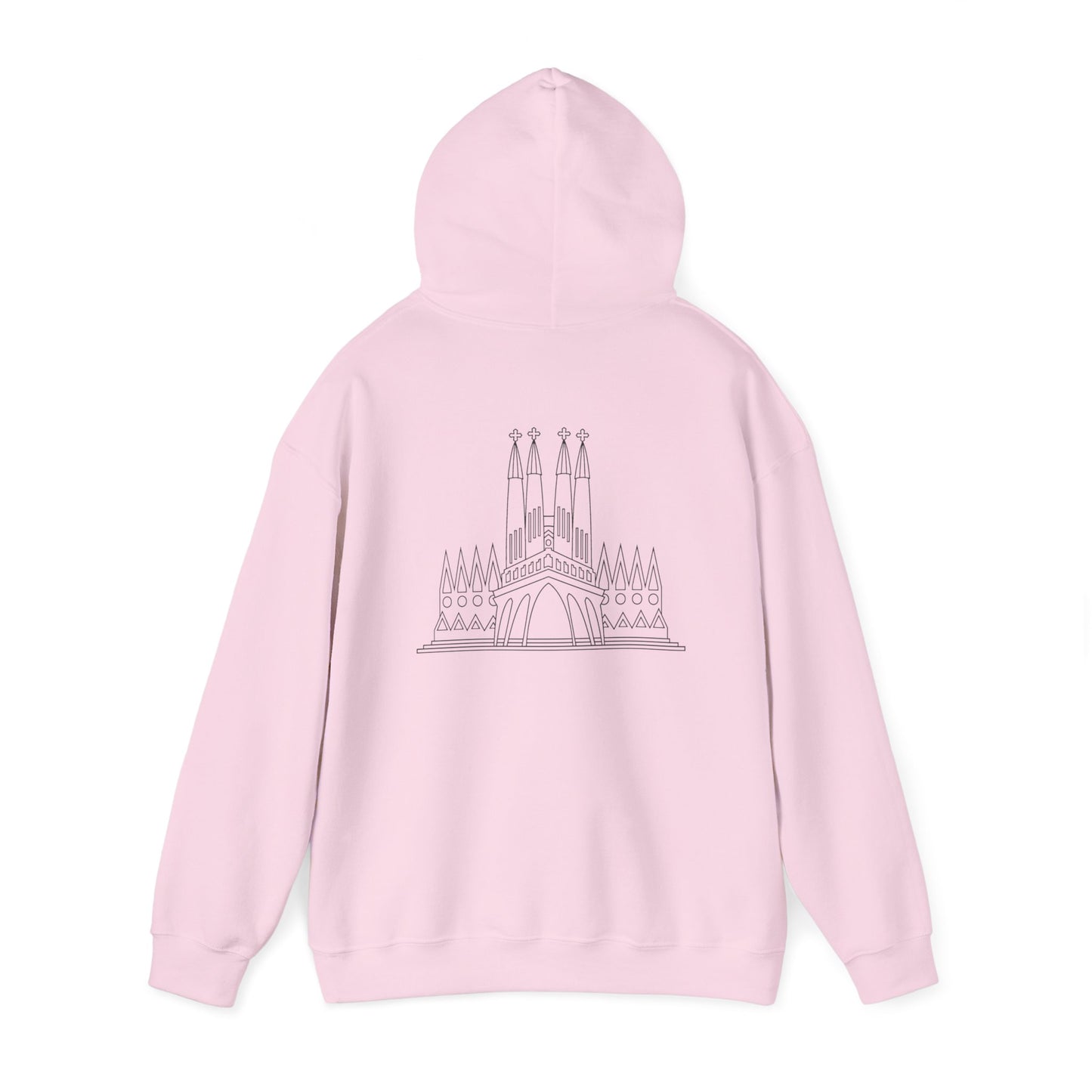 Unisex Barcelona Hooded Sweatshirt