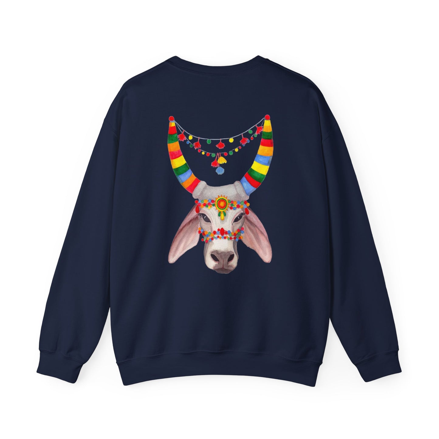 Unisex India Cow Crewneck Sweatshirt