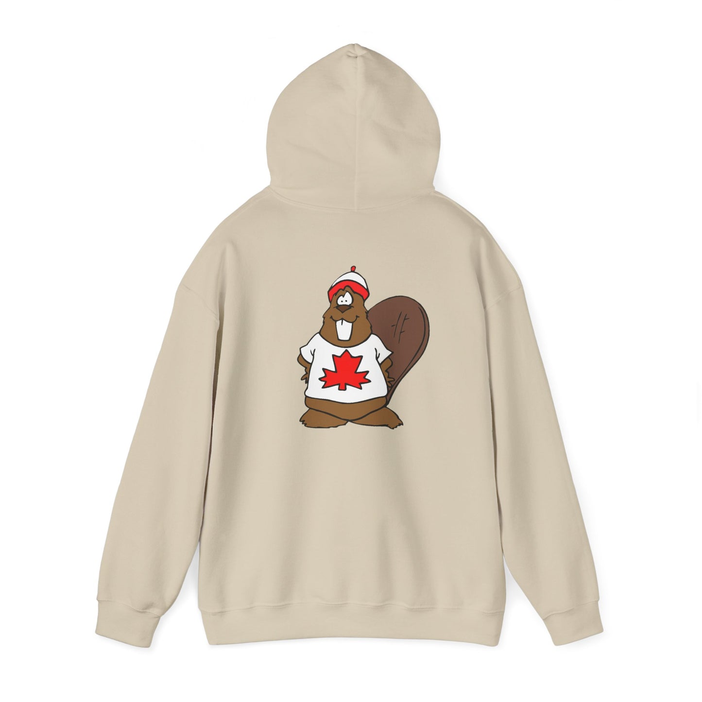 Unisex Beaver Hooded Sweatshirt