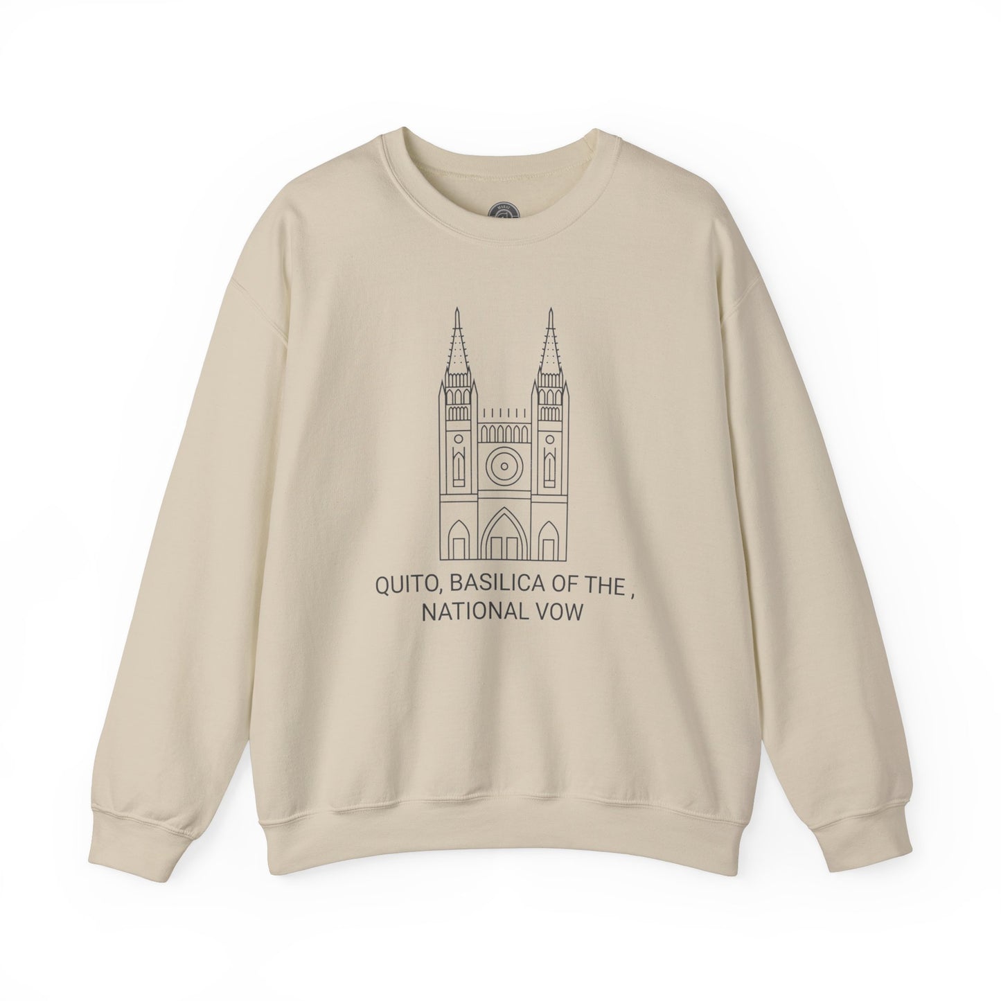 Unisex Quito Church Crewneck Sweatshirt