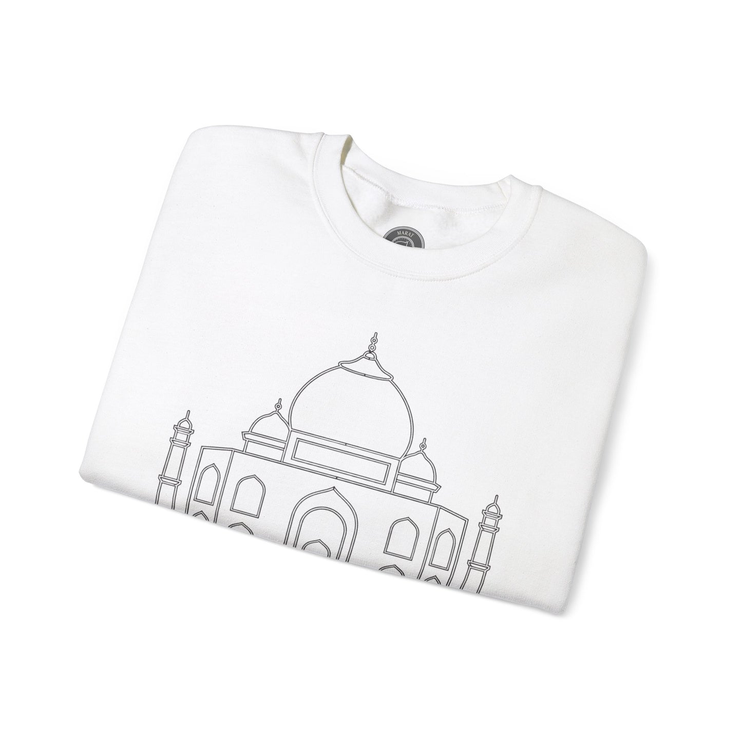 Unisex Taj Mahal Crewneck Sweatshirt