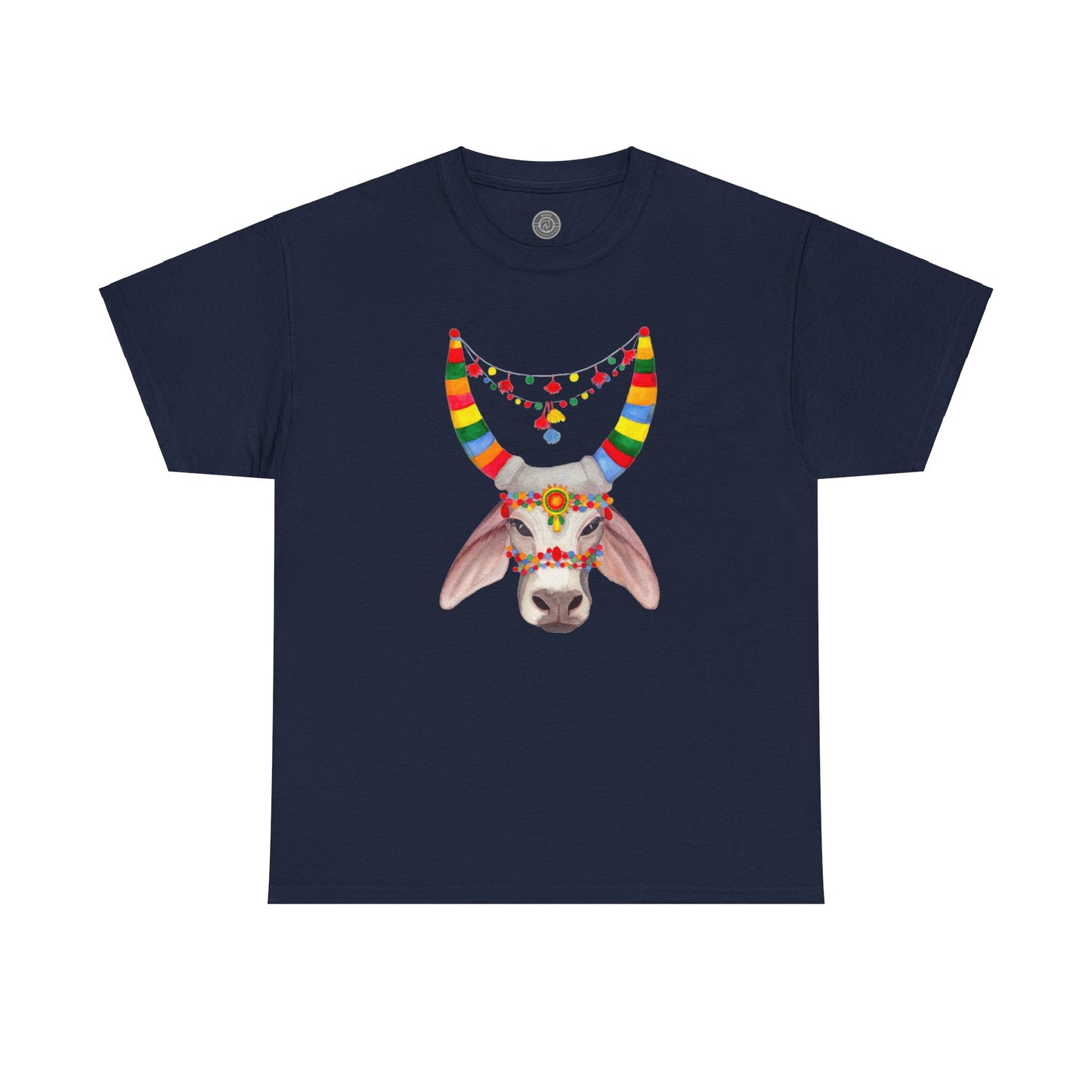 Unisex India Cow Tee