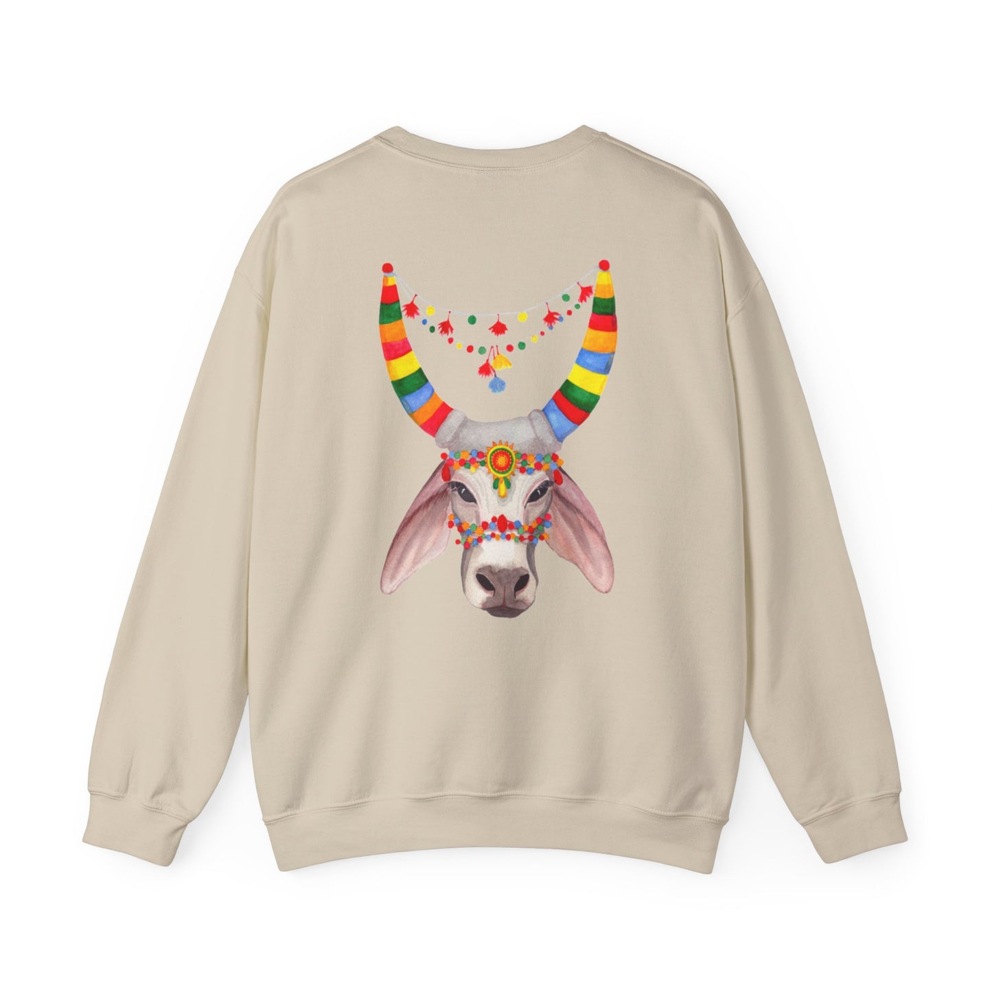 Unisex India Cow Crewneck Sweatshirt