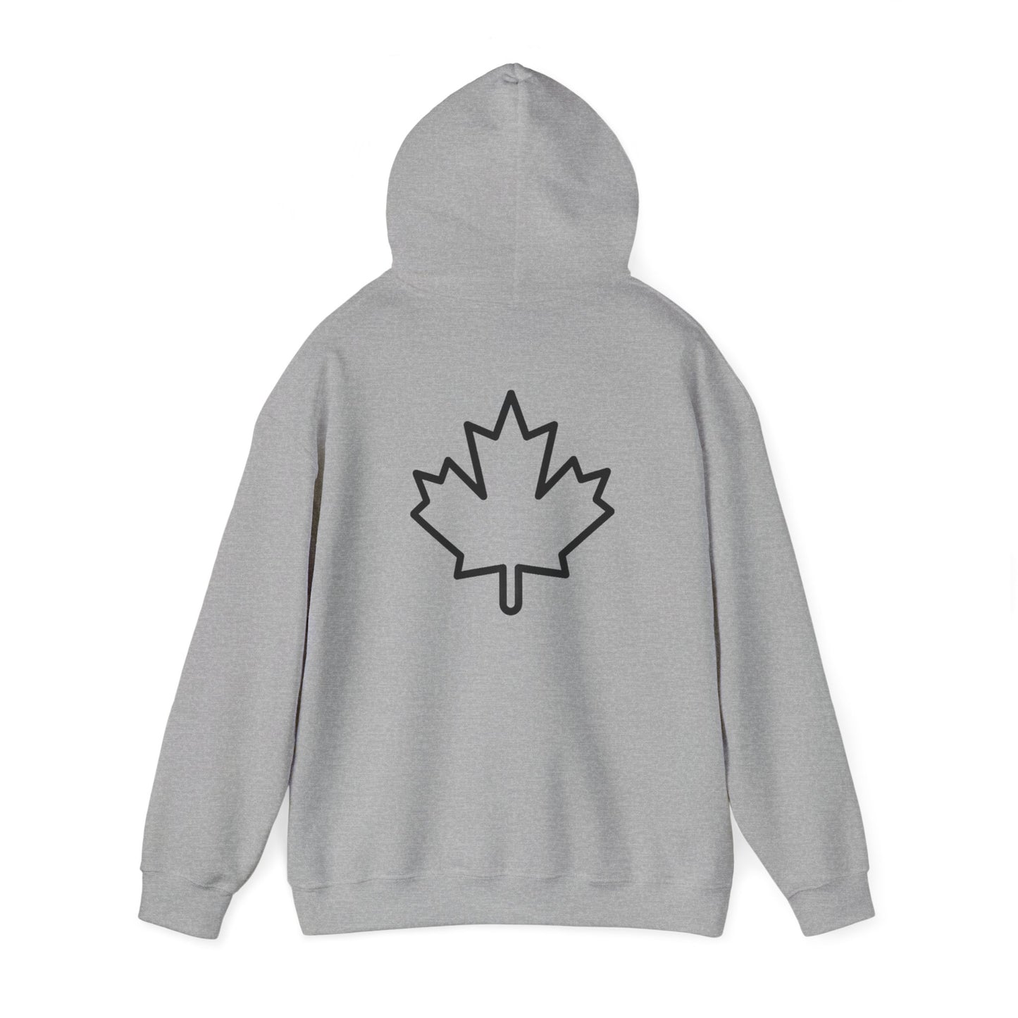 Unisex Maple Leaf Hooded Sweatshirt