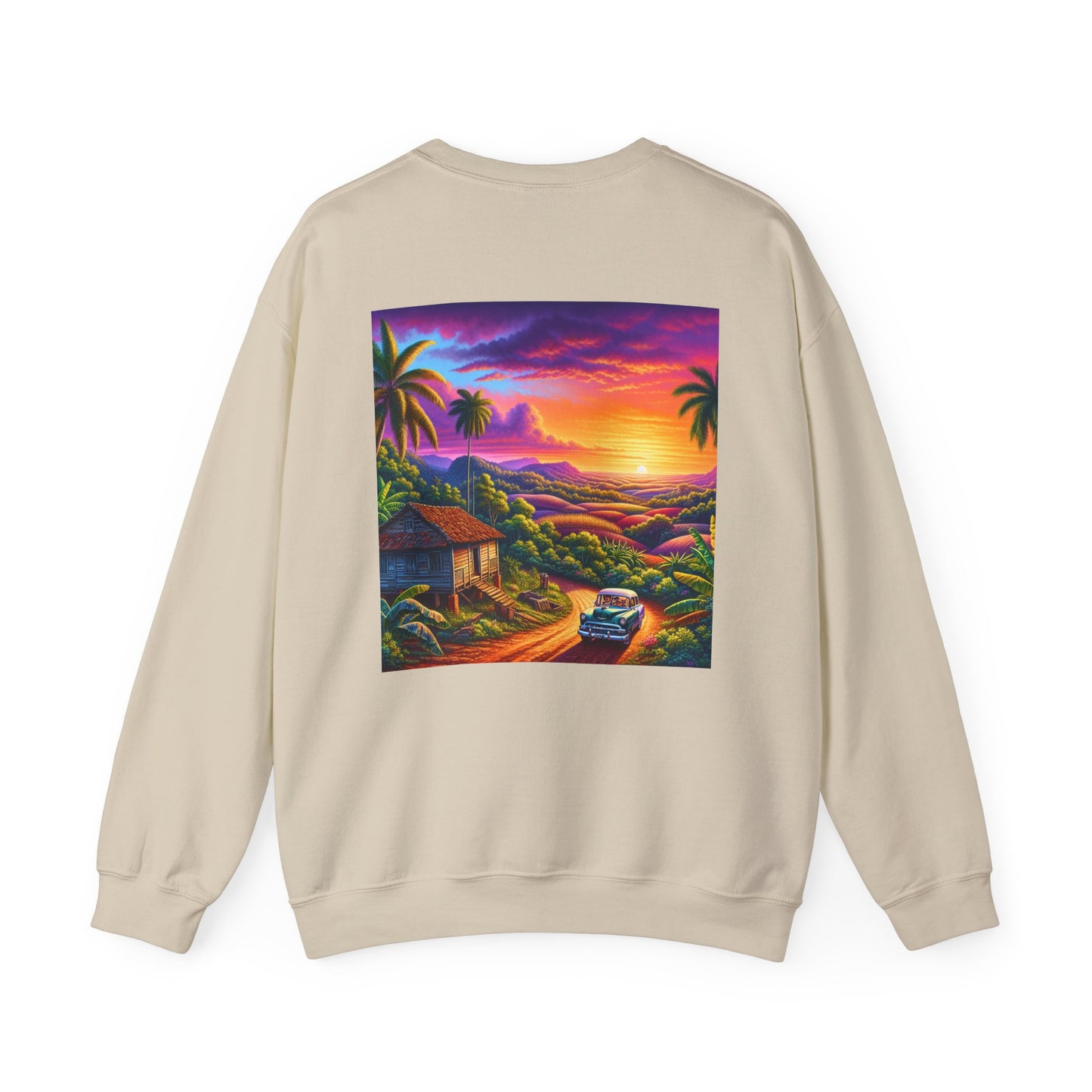 Unisex Cuba Paradise Crewneck Sweatshirt