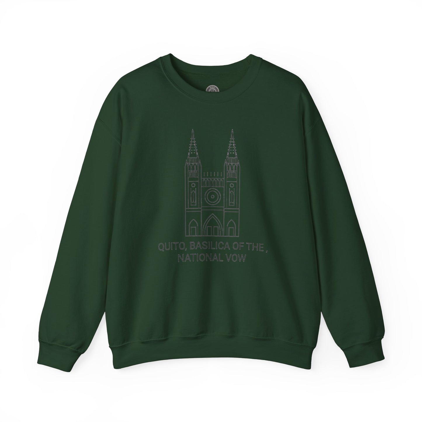 Unisex Quito Church Crewneck Sweatshirt