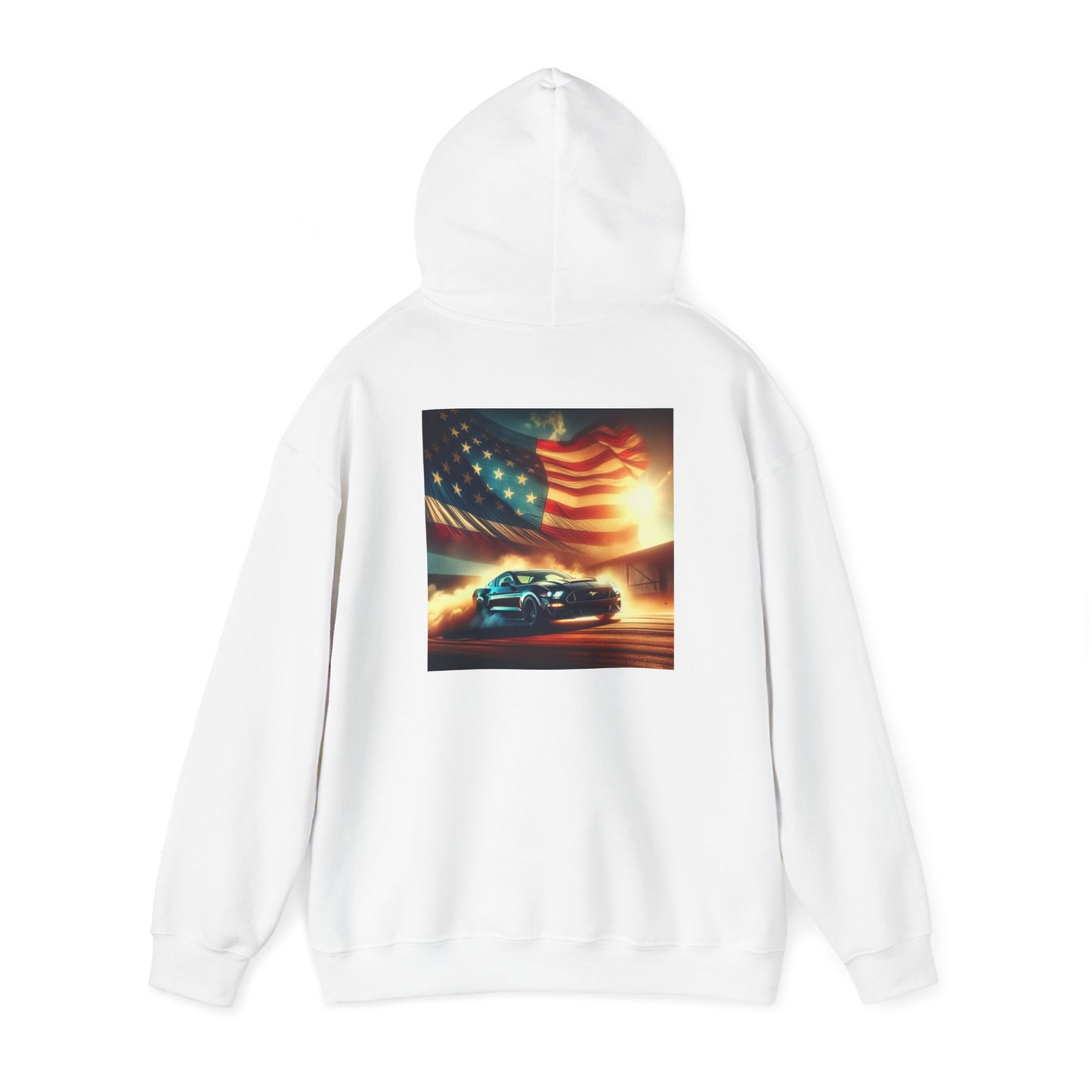 Unisex Mustang Hooded Sweatshirt