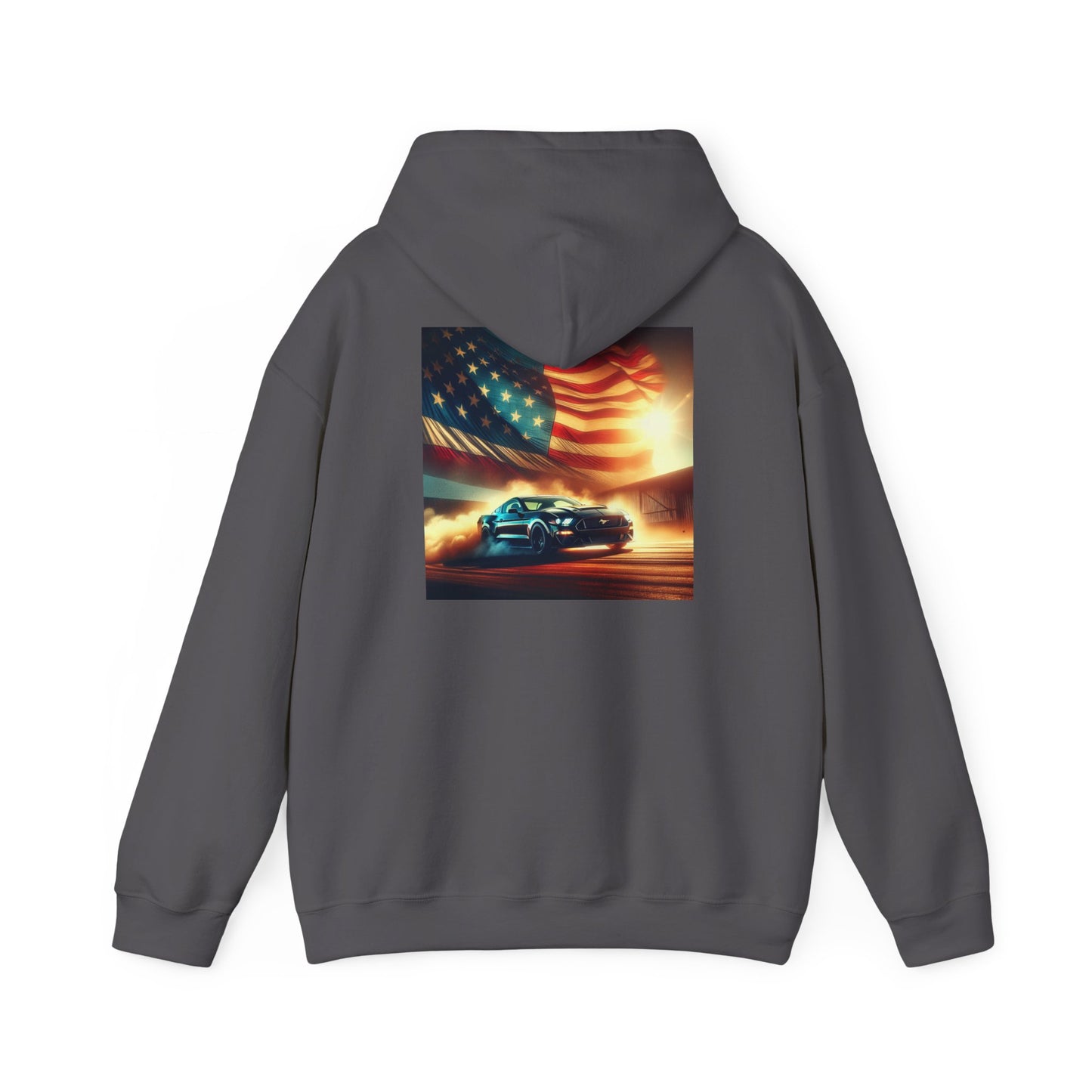 Unisex Mustang Hooded Sweatshirt