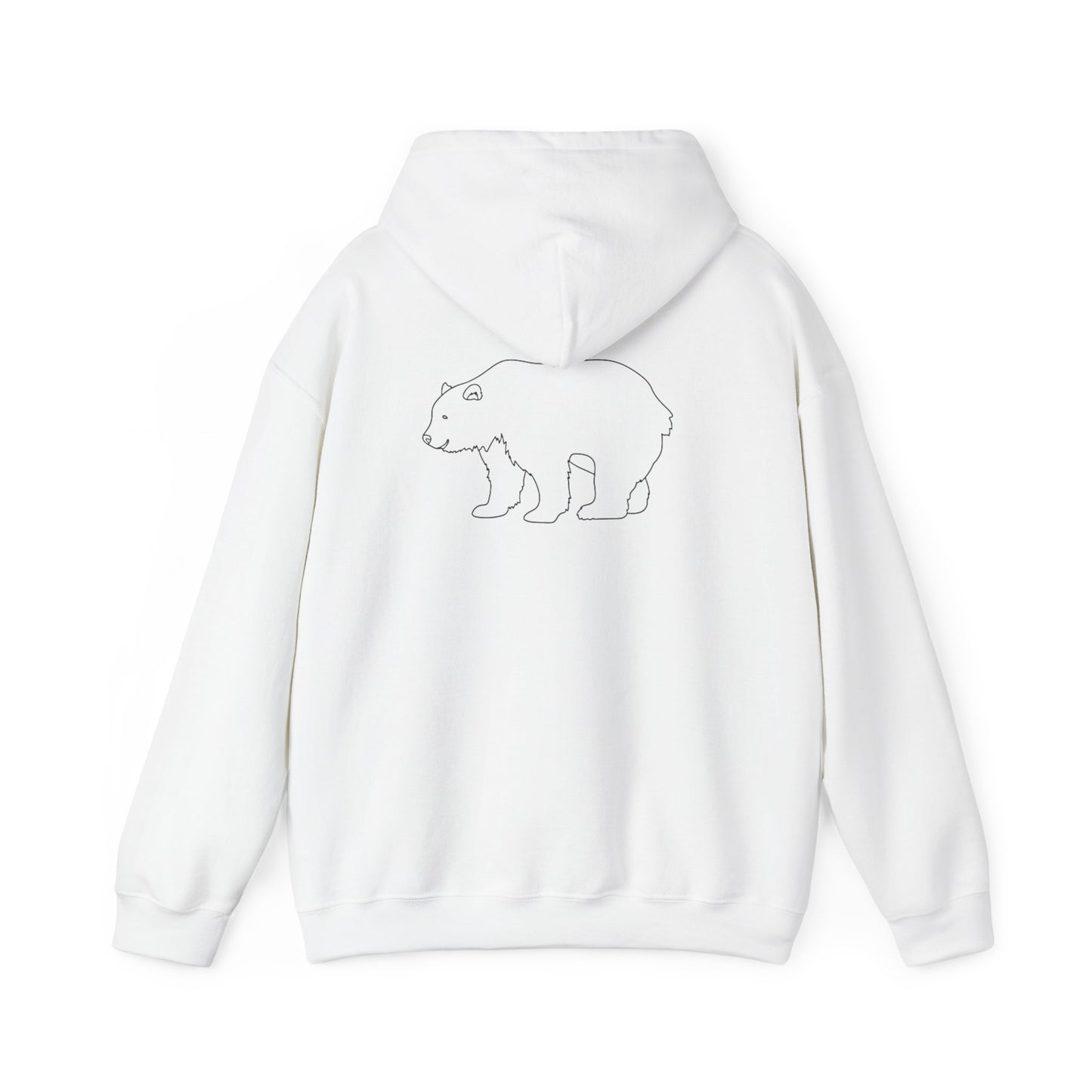 Unisex Bear Hooded Sweatshirt