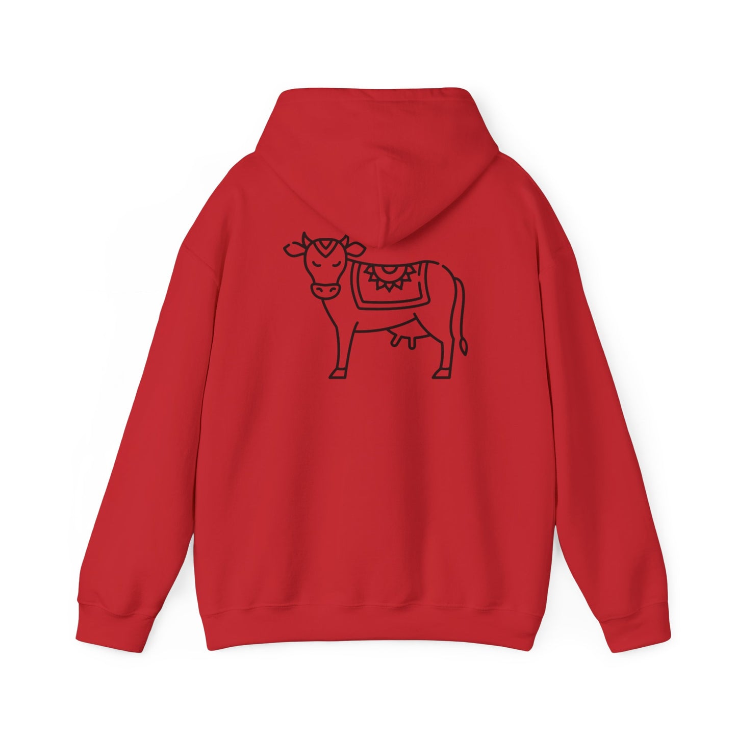 Unisex Cow Hooded Sweatshirt