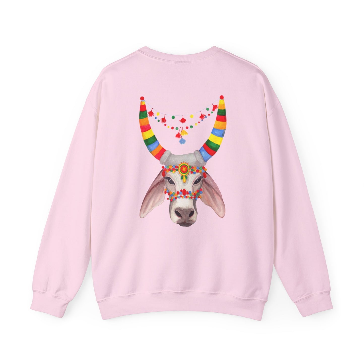 Unisex India Cow Crewneck Sweatshirt