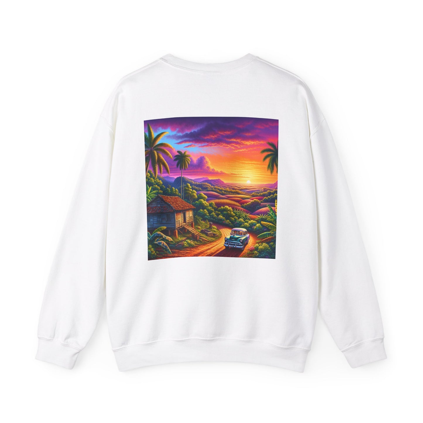 Unisex Cuba Paradise Crewneck Sweatshirt