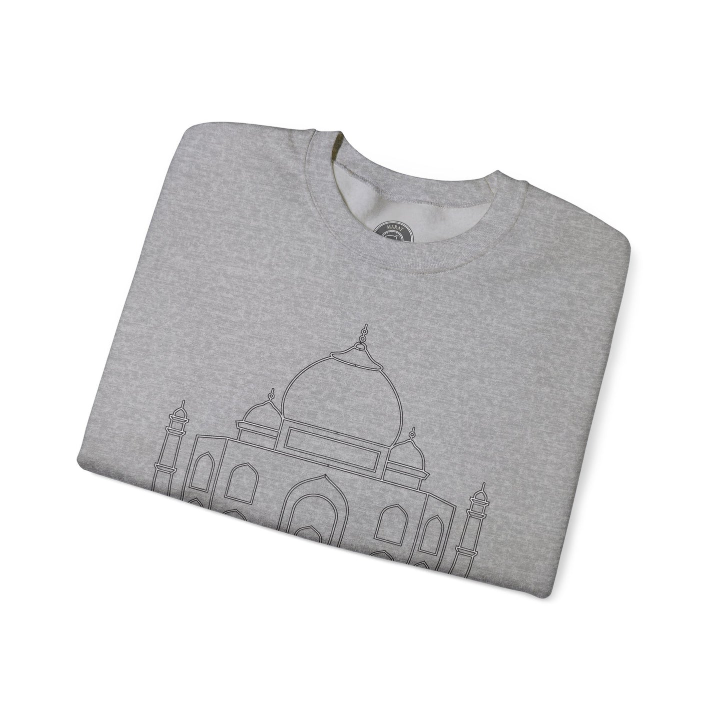 Unisex Taj Mahal Crewneck Sweatshirt