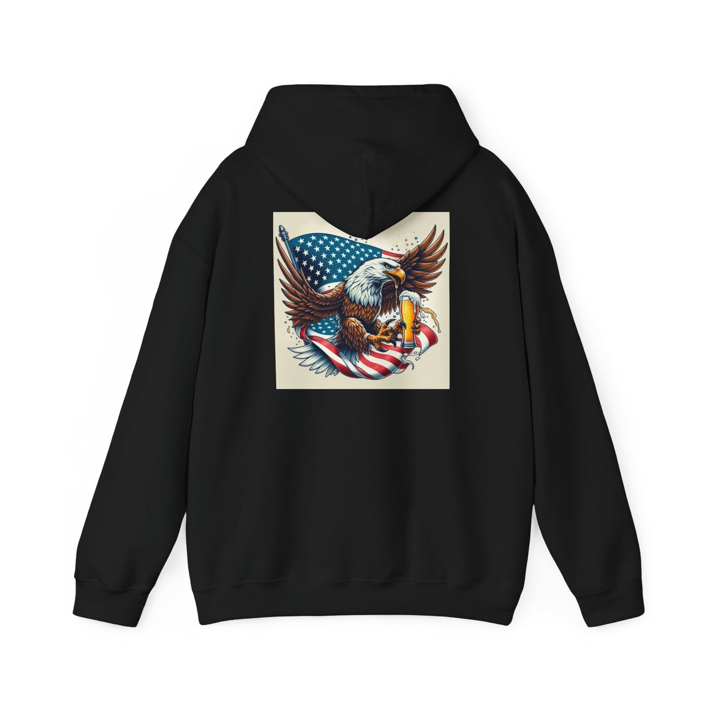 Unisex Eagle Hooded Sweatshirt