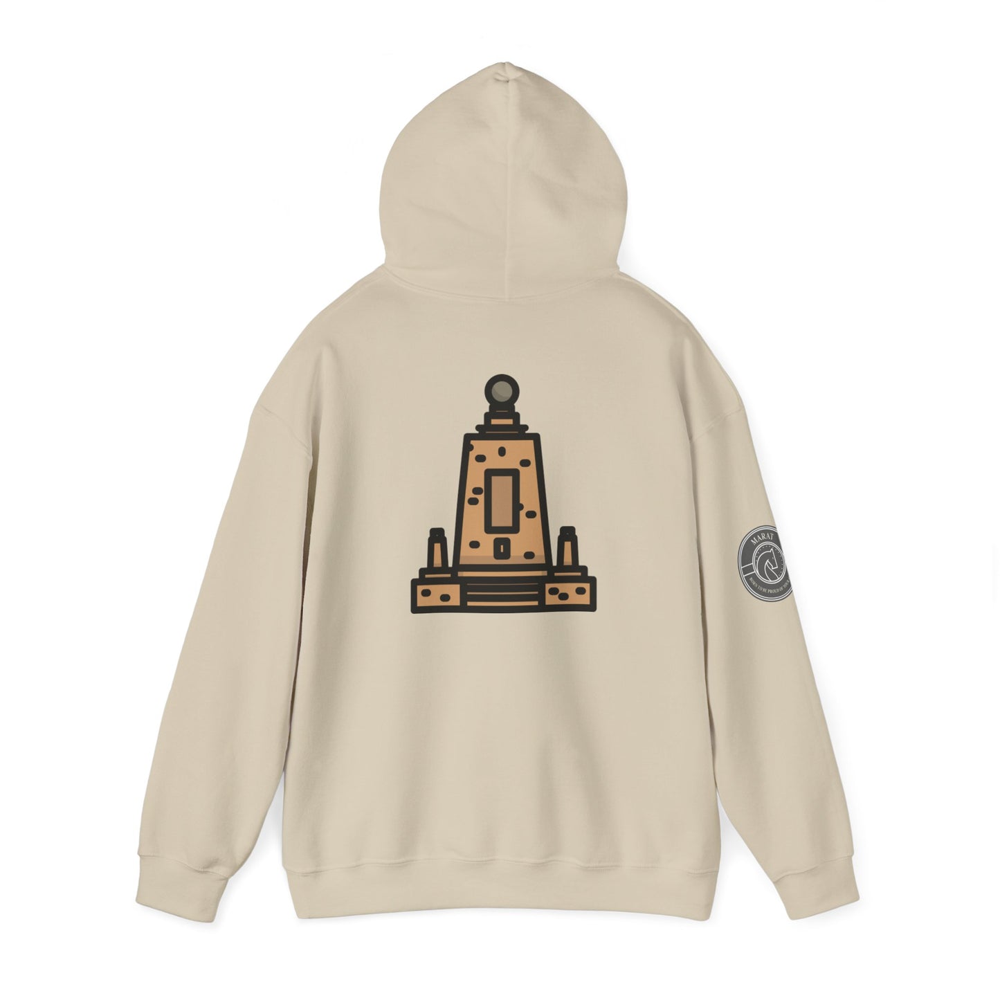 Unisex Middle of the World Hooded Sweatshirt