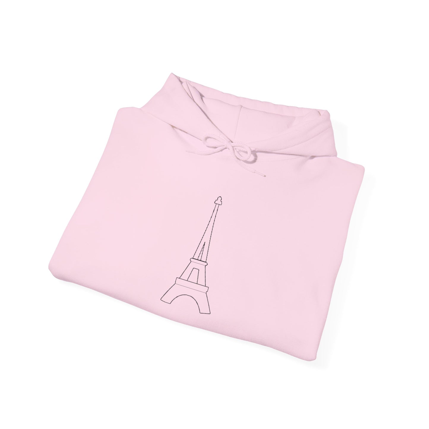 Unisex Paris Hooded Sweatshirt