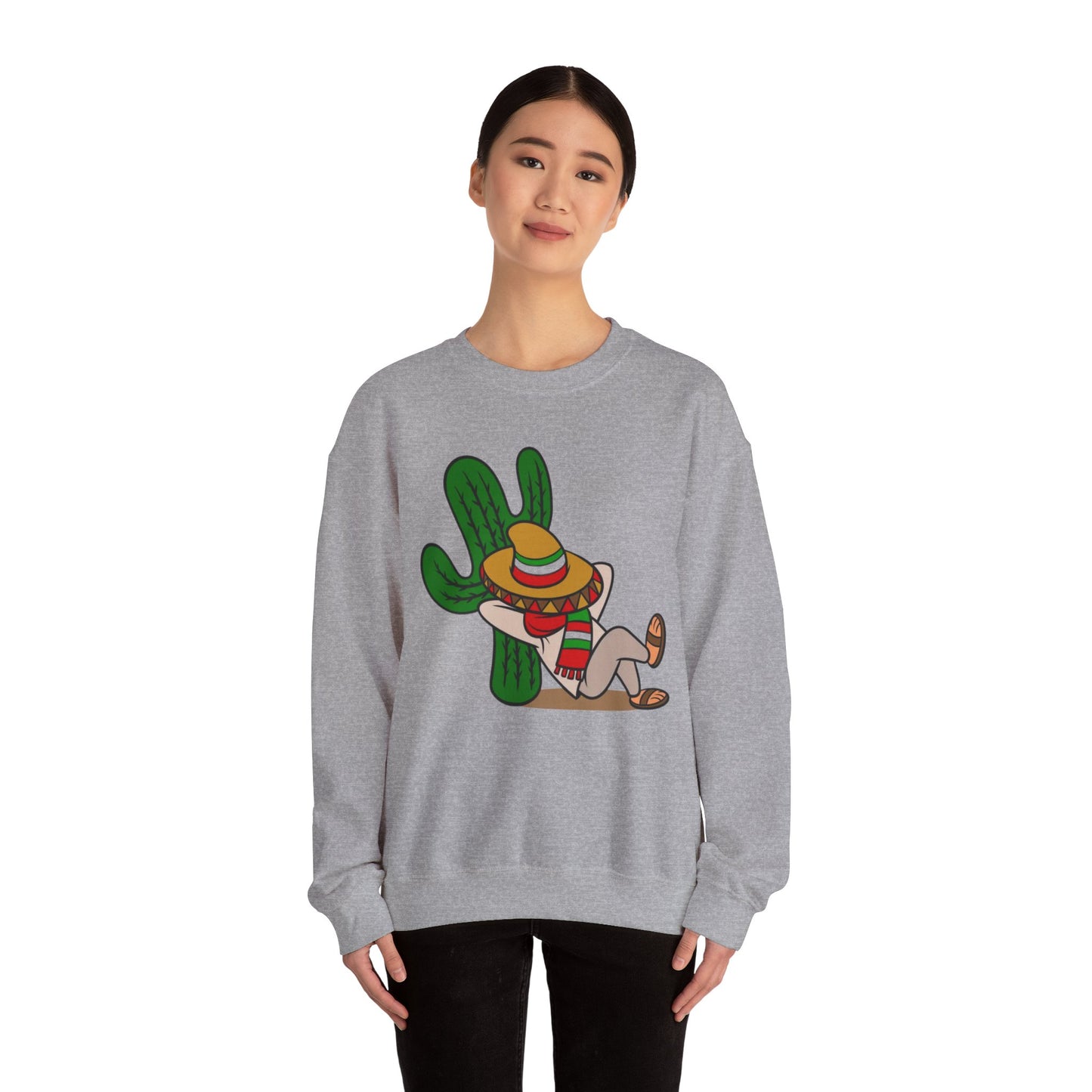 Unisex Mexican Man Crewneck Sweatshirt