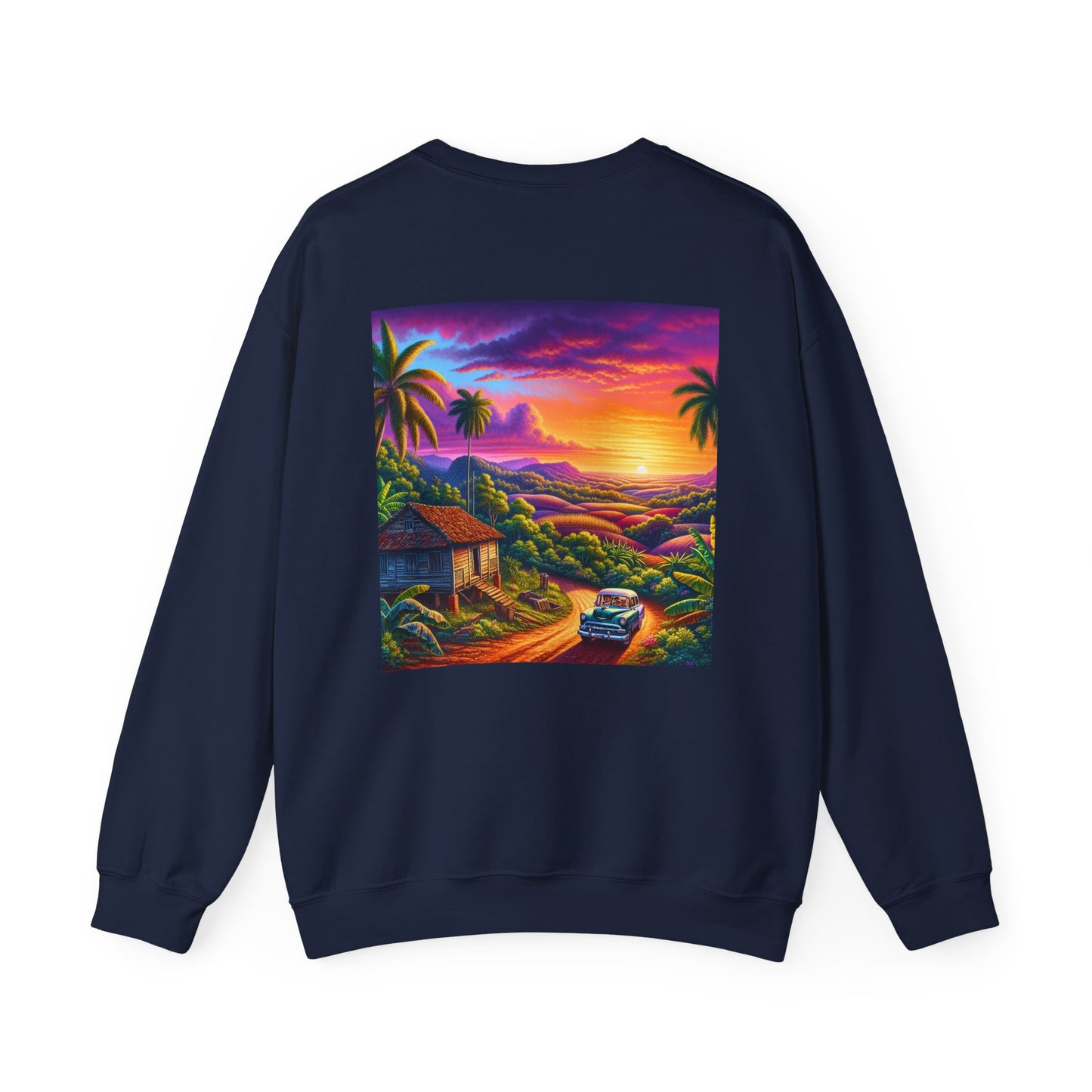 Unisex Cuba Paradise Crewneck Sweatshirt