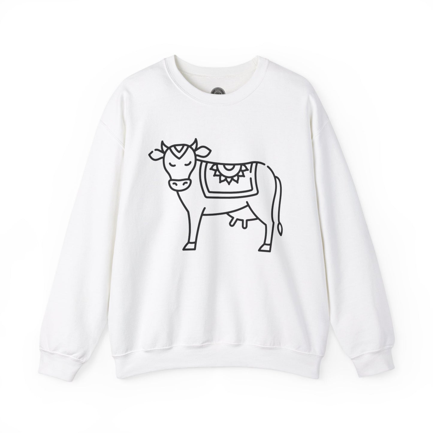 Unisex Cow Crewneck Sweatshirt