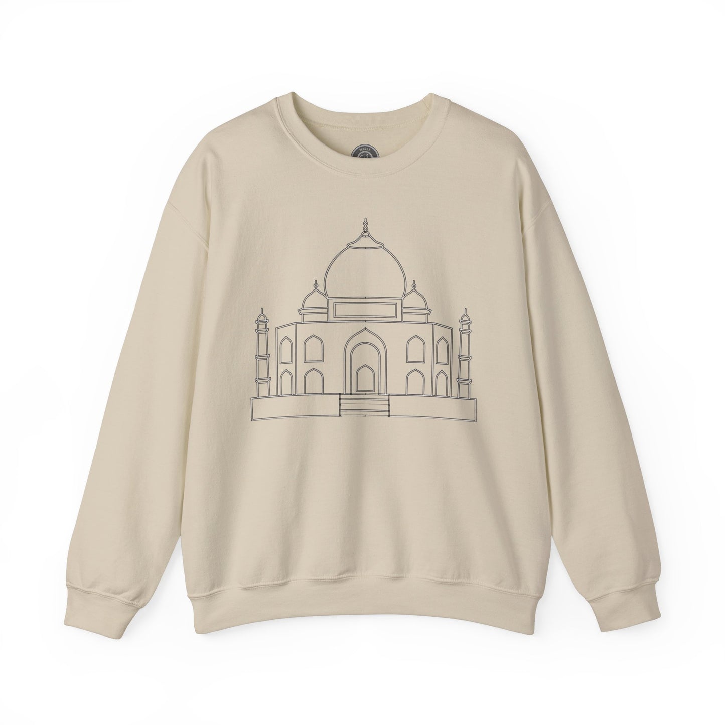 Unisex Taj Mahal Crewneck Sweatshirt