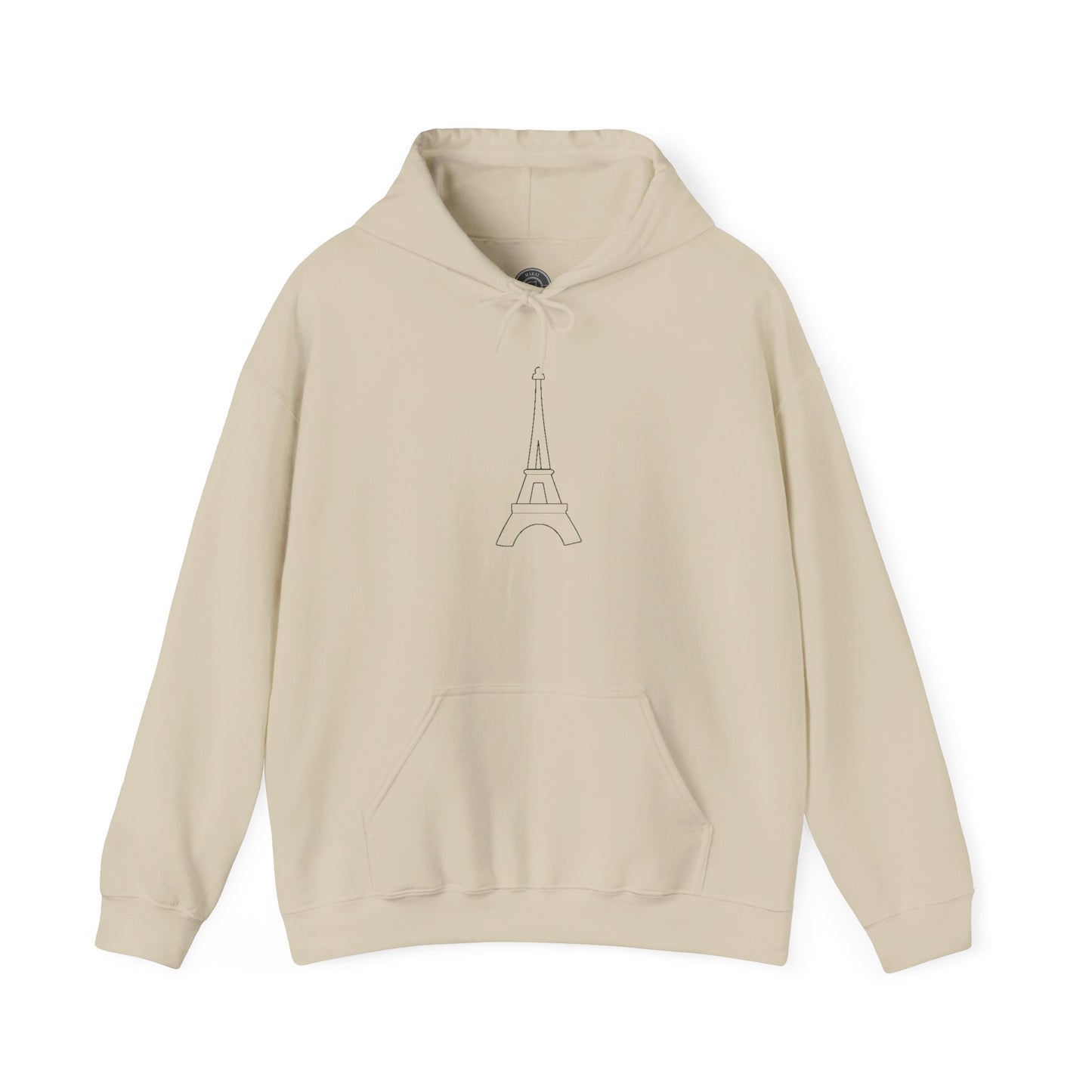 Unisex Paris Hooded Sweatshirt