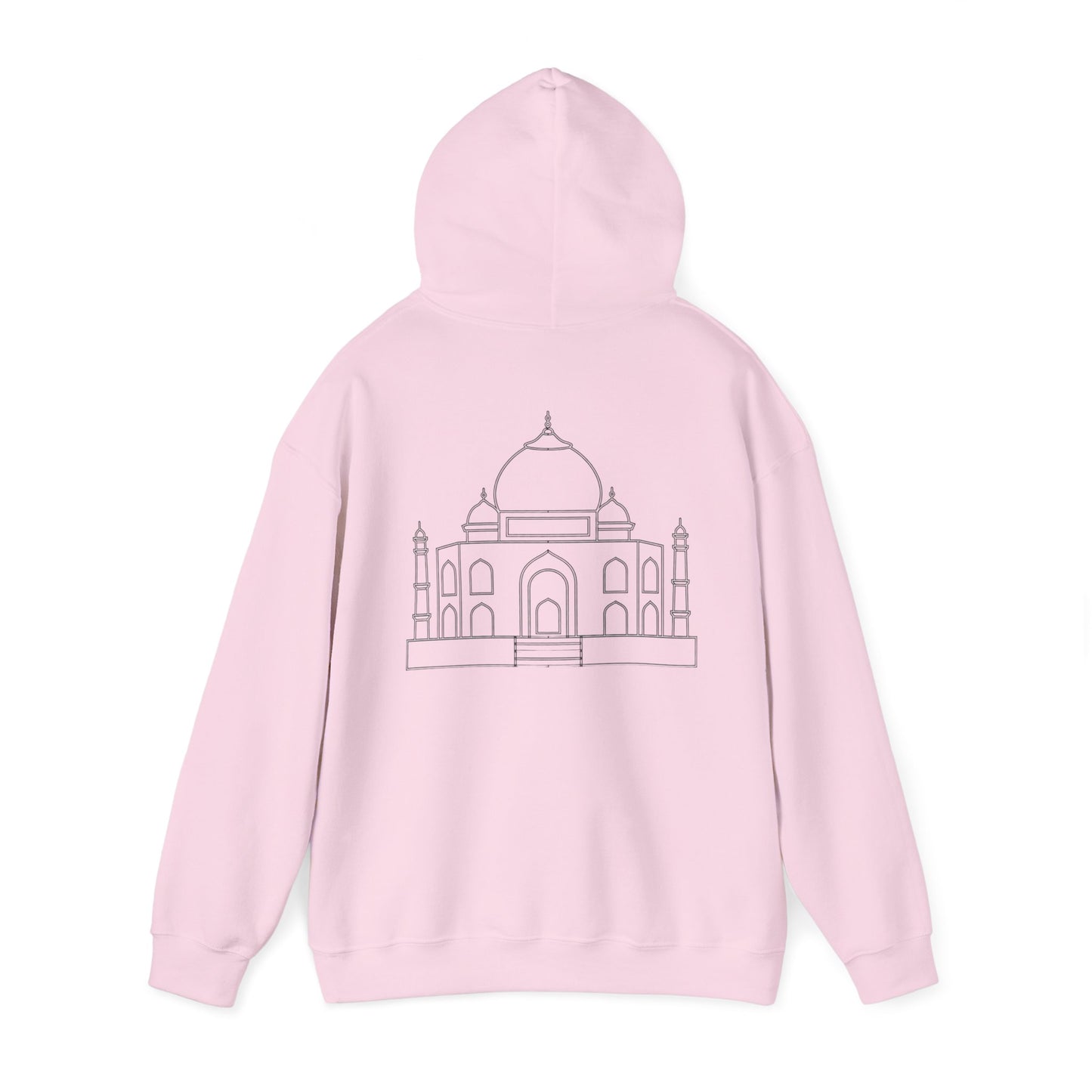 Unisex Taj Mahal Hooded Sweatshirt