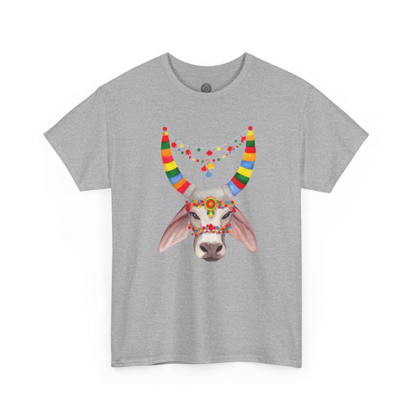 Unisex India Cow Tee