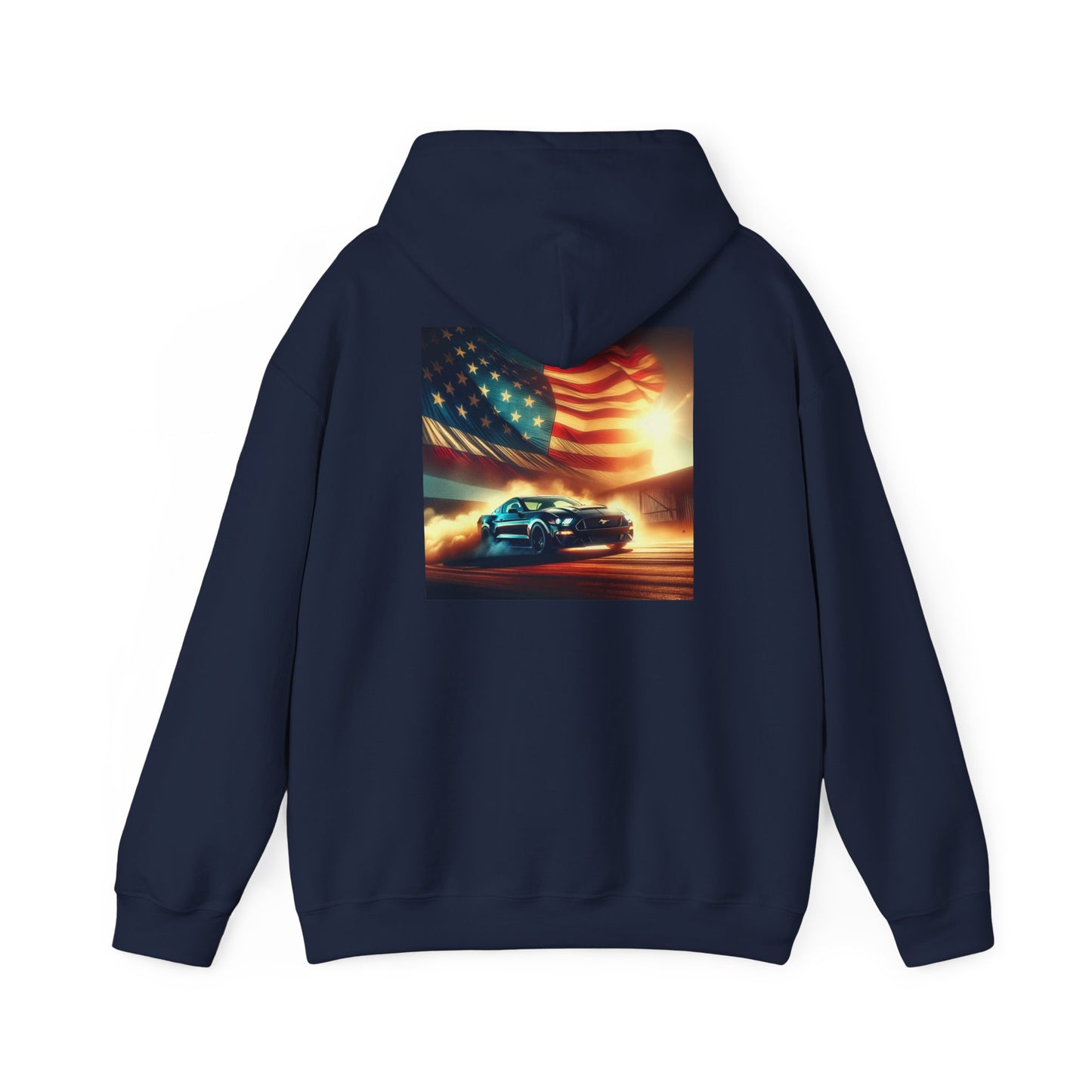 Unisex Mustang Hooded Sweatshirt