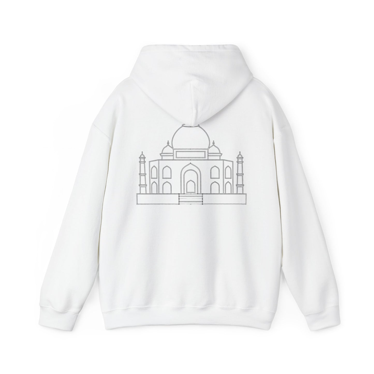 Unisex Taj Mahal Hooded Sweatshirt