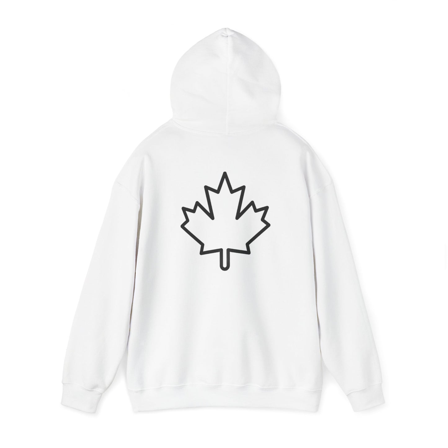 Unisex Maple Leaf Hooded Sweatshirt