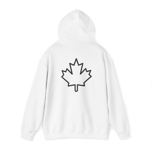 Unisex Maple Leaf Hooded Sweatshirt