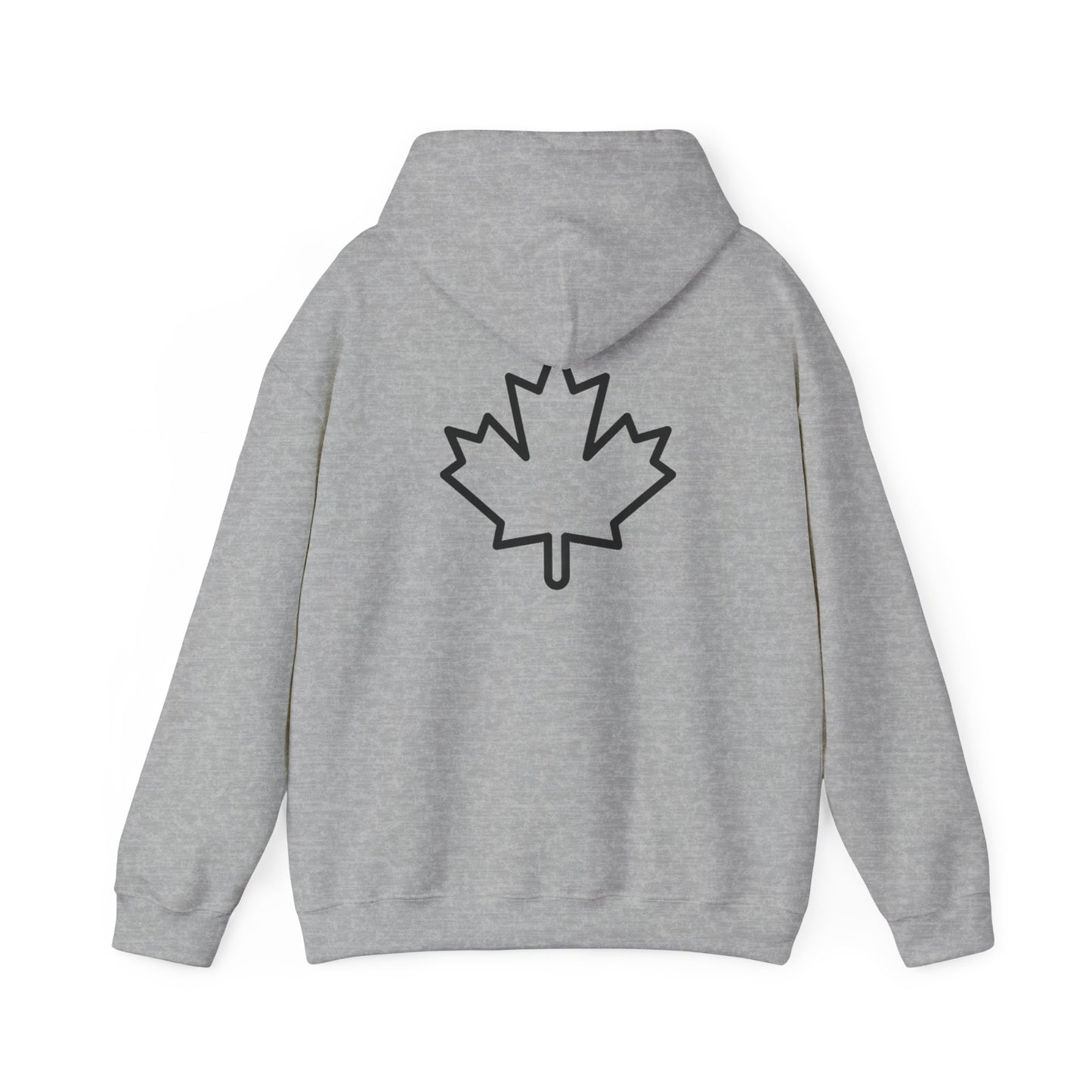 Unisex Maple Leaf Hooded Sweatshirt