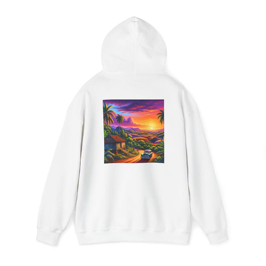 Unisex Cuba Paradise Hooded Sweatshirt