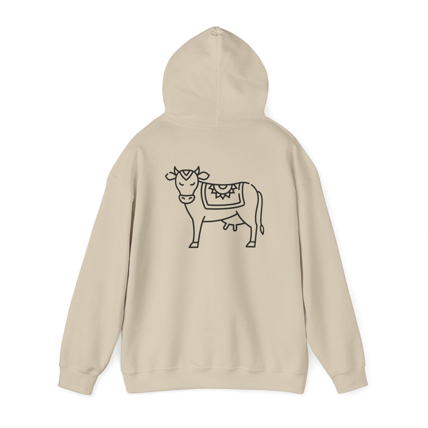 Unisex Cow Hooded Sweatshirt