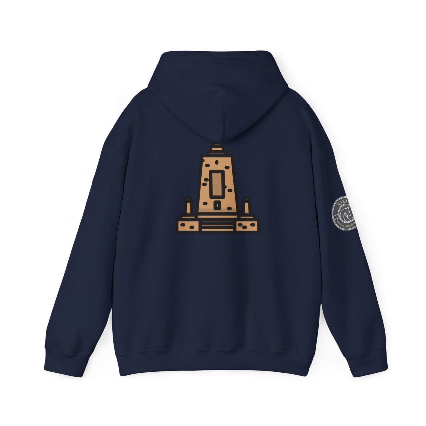 Unisex Middle of the World Hooded Sweatshirt