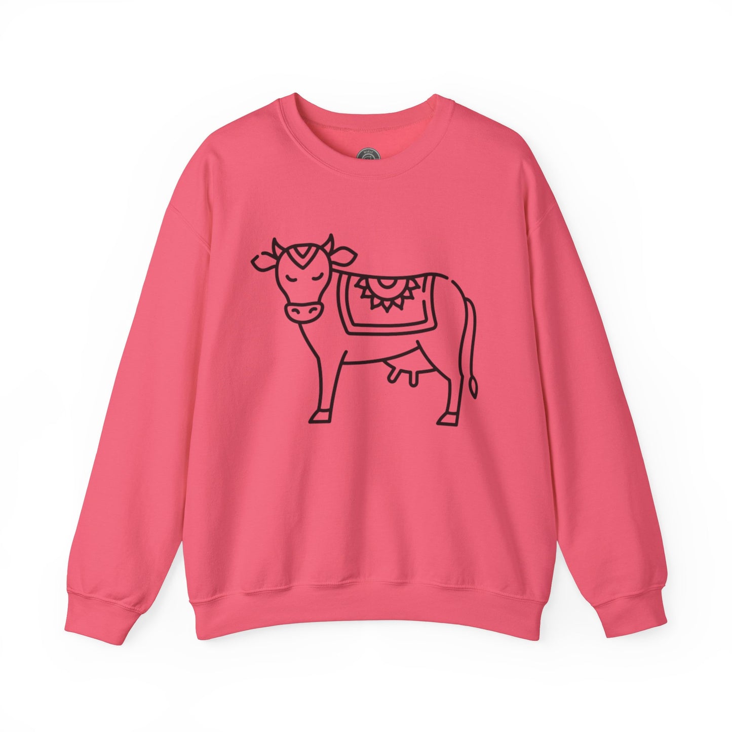 Unisex Cow Crewneck Sweatshirt