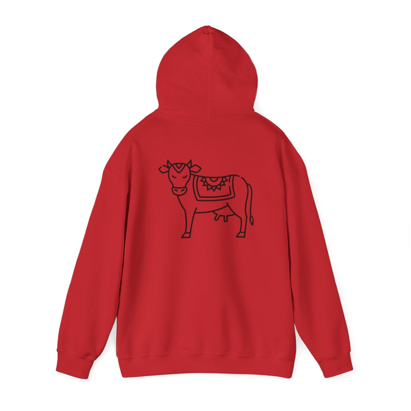 Unisex Cow Hooded Sweatshirt