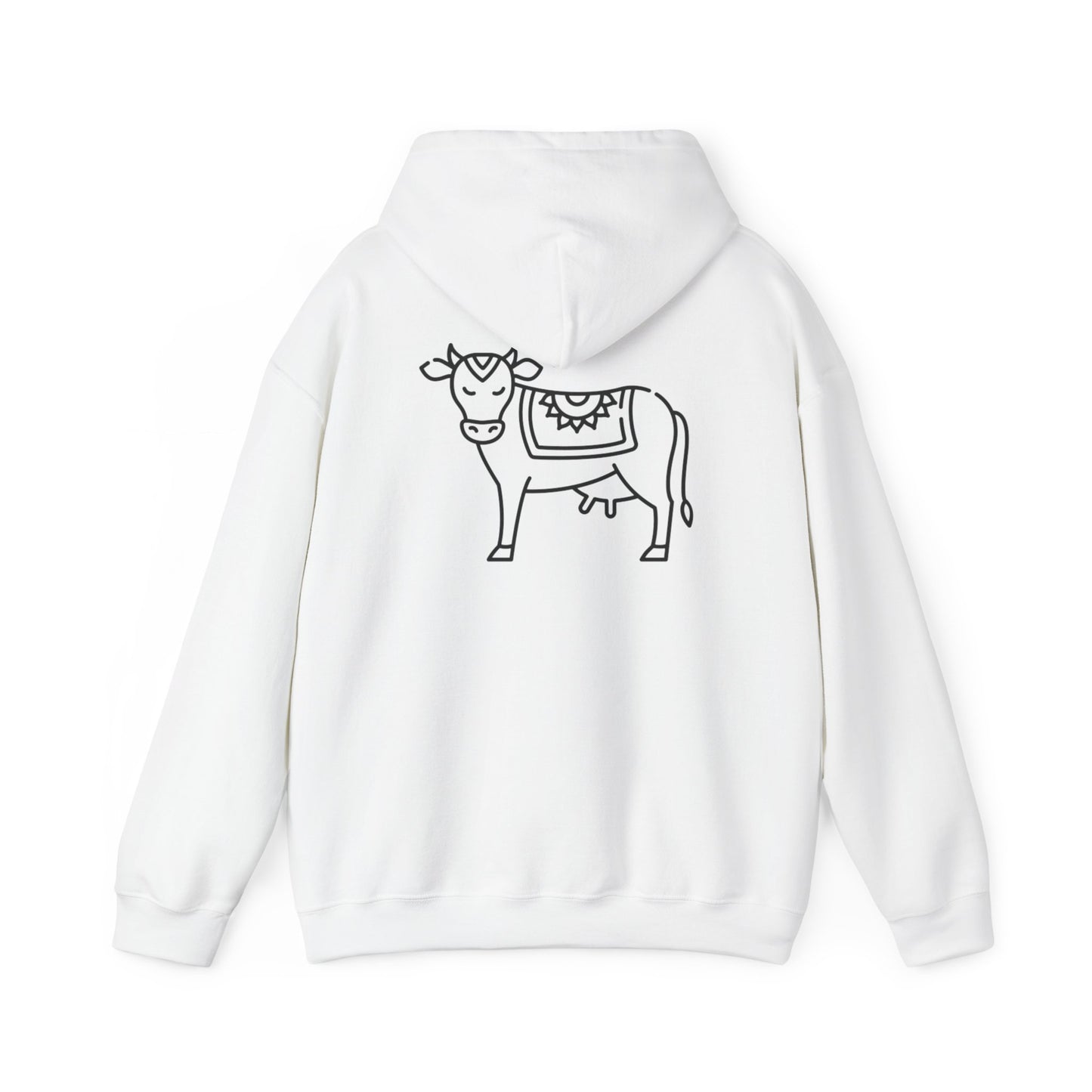 Unisex Cow Hooded Sweatshirt