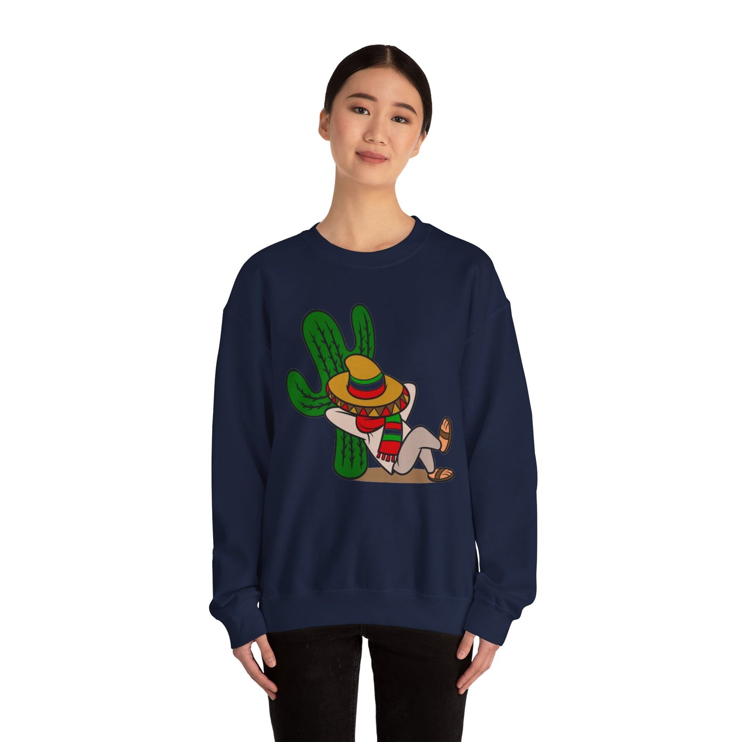 Unisex Mexican Man Crewneck Sweatshirt