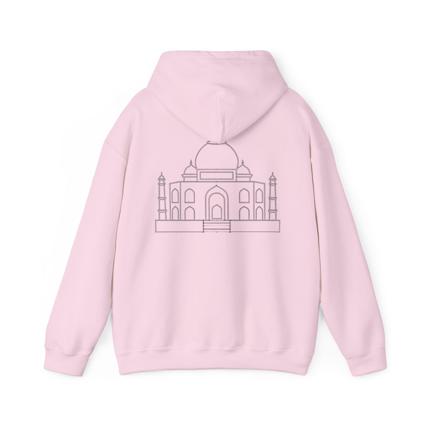 Unisex Taj Mahal Hooded Sweatshirt