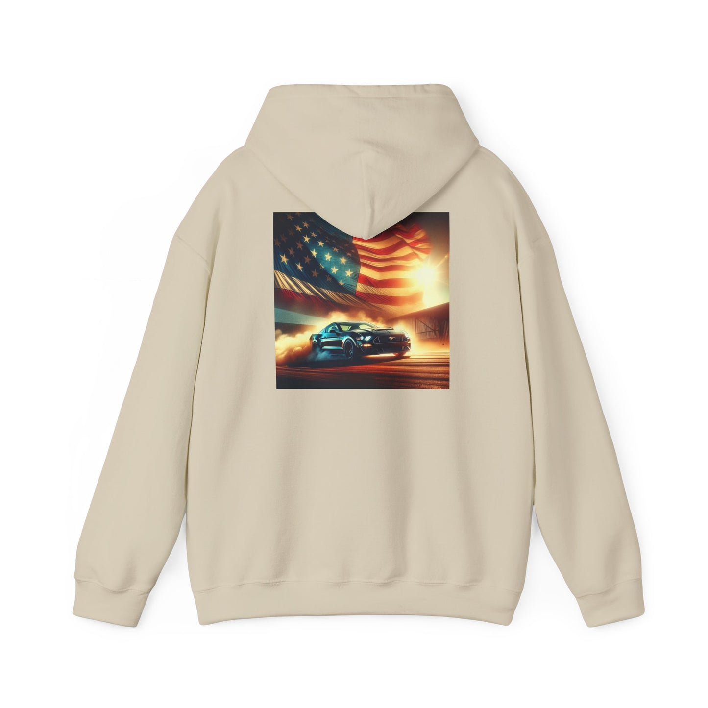 Unisex Mustang Hooded Sweatshirt