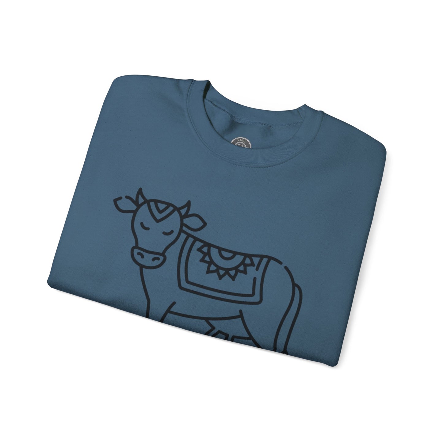 Unisex Cow Crewneck Sweatshirt